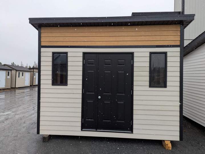 Fibrociment Beige et Bois d'érable